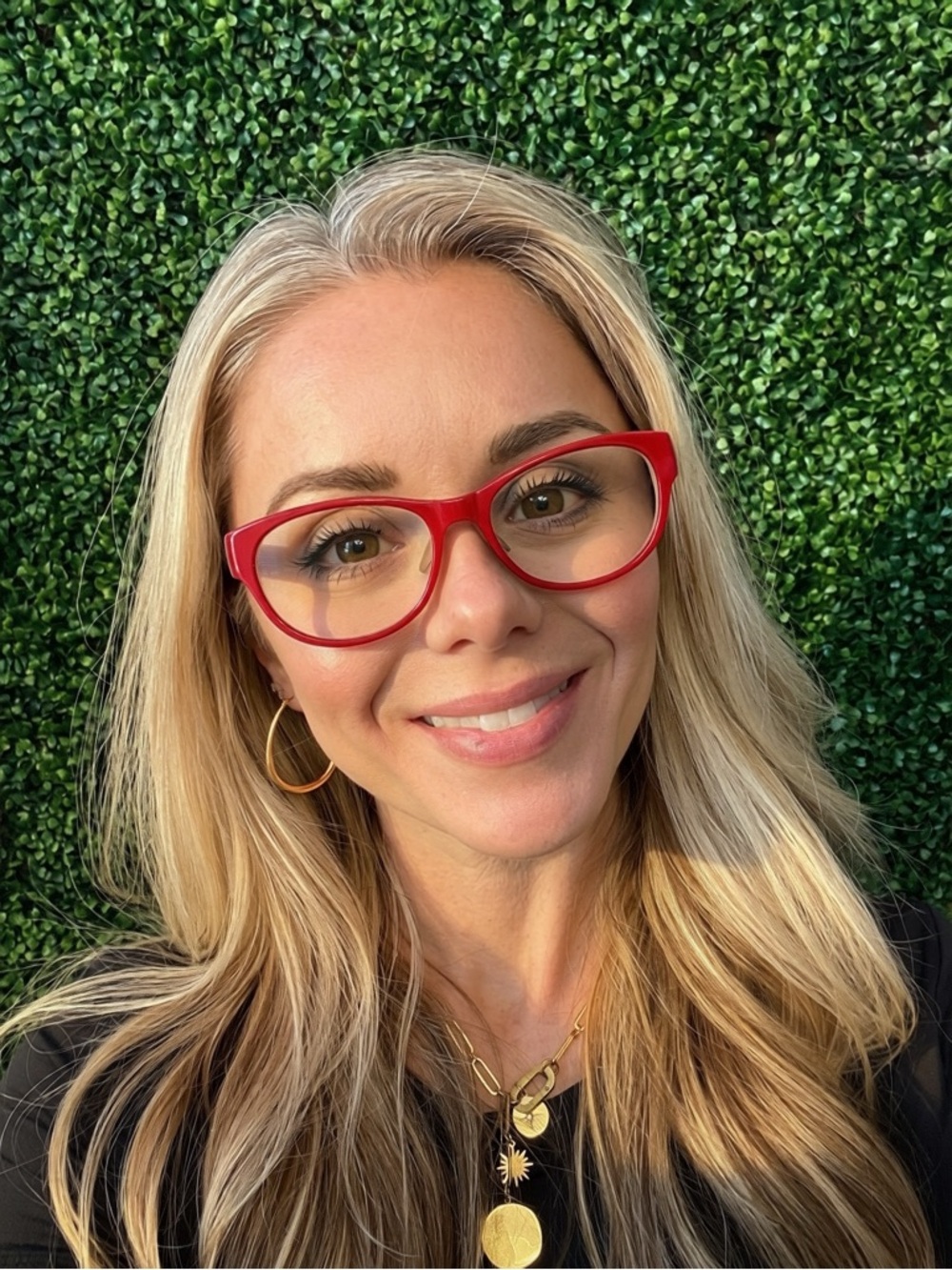 Red Cat-Eye Women's Fashion Glasses - Prodesign 4682 1 c.4022